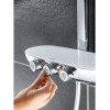 Душевая система GROHE Rainshower SmartControl 360 DUO с термостатическим смесителем для настенного монтажа, 3 режима верхнего душа, хром