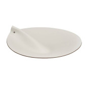 ADJ Крышка для корзины для белья, D40 см., цвет: белый/панна котта. 0044.10/16