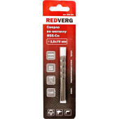 Сверло по металлу REDVERG кобальтовое HSS-Со 3,2 мм (2 шт.)(500341)