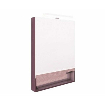 Roca Z.RU93.0.275.1 The Gap Шкаф зеркальный 600х850х129 мм, LED светильник, Фиолетовая плёнка ZRU9302751