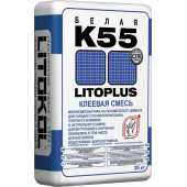 LitoPLUS K55 клеевая смесь белая 25kg