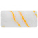 Ролик сменный полиакриловый белый с желтой полосой миди, диам. 30/54 мм; ворс 12 мм, 100 мм
