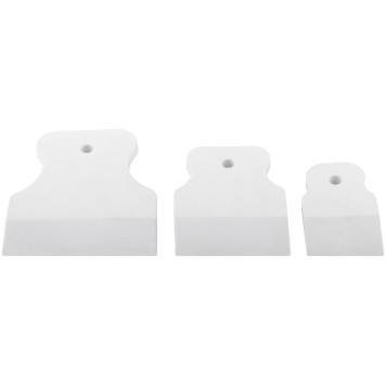 Шпатель резиновый белый, набор 3 шт.(40/60/80 мм)-4