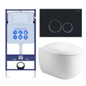 SET AQUATEK АЛЬТАИР-020 4в1 (рама AQUATEK Standard INS-0000012+крепеж KKI-0000002+клавиша KDI-0000020+унитаз АЛЬТАИР AQ1980-00 с тонким сиденьем soft- SET AQUATEK АЛЬТАИР cm-020 4в1