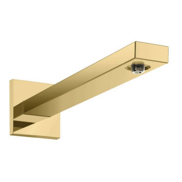 Hansgrohe Square Держатель верхнего душа 38.9см., настенный, цвет: полированное золото. 27694990