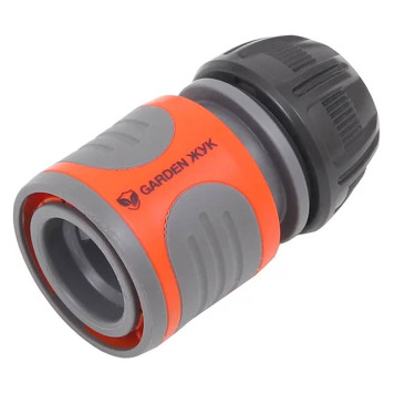 Коннектор с аквастопом Garden Жук 1/2 apos;-1