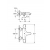 Термостатический смеситель для ванны GROHE Grohtherm 1000 New хром 34155003.
