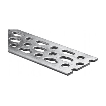 Профиль монтажный перфорированный, Конкреп, 50x3х2000мм R (оцинк.)