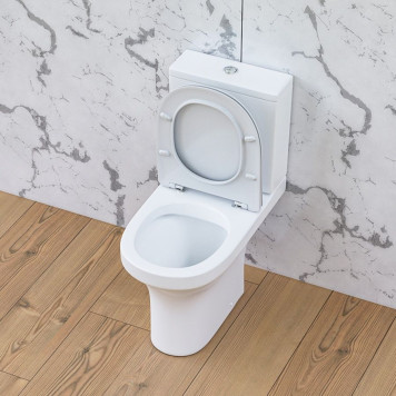 DX35C8600SC Унитаз-компакт безободковый, с сиденьем микролифт-5