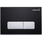 AQM4104B Панель смыва акриловая AQUAme, черный AQM4104B