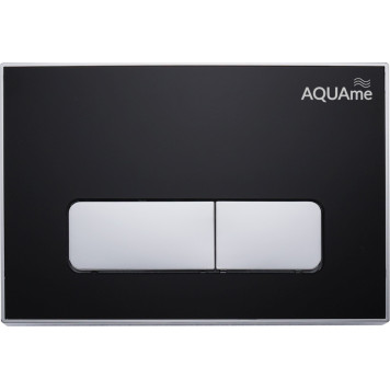 AQM4104B Панель смыва акриловая AQUAme, черный AQM4104B