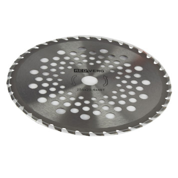 Диск для триммера REDVERG 255х25,4 40 зубьев, 1,3мм (990052)-1