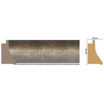 Багет DECOMASTER FM21-2 (63*38*2850мм)-1