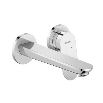 Duravit Wave Смеситель для раковины, настенный, цвет: хром. WA1070004010