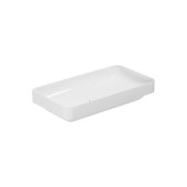 Azzurra Elegance Soft Раковина накладная/полувстраиваемая, 75x40xH14 см, без отв., цвет: Bianco lucido. ELLG075400S0BI/(ESO75 bi)*0