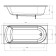 Ванна Ника прямоугольная 15075см NIK150-0000001