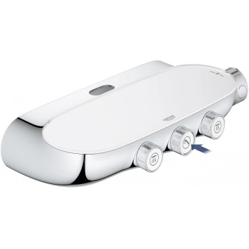 26250000 Rainshower SmartControl 360 DUO Душевая система с термостатическим смесителем для настенного монтажа, 3 режима верхнего душа, хром 26250000-2