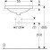 500.736.01.2 Geberit VariForm Раковина встраиваемая в столешницу прямоугольной формы, 55х40 см, без отв. под смеситель, с отв. перелива 500.736.01.2