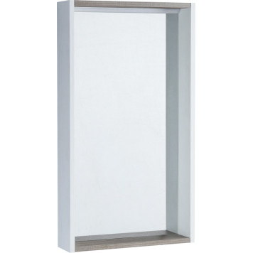 1A221702BBAZ0 Зеркальный шкаф Бэлла Белый/Джара 1A221702BBAZ0