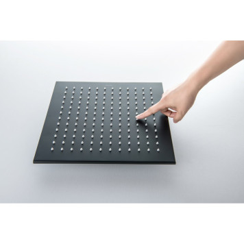 AQ2078MB квадратный верхний душ 3003007 мм, матовый черный AQ2078MB-3