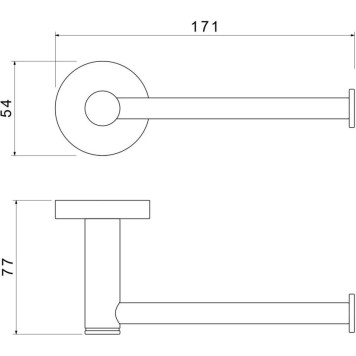 AQ4108CR ЕВРОПА бумагодержатель AQ4108CR-1