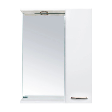 ЛАГУНА-01 Зеркало 605х800х176, бел ZLGN65-3