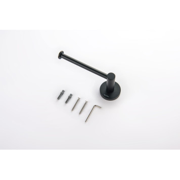 AQ4108MB ЕВРОПА бумагодержатель, матовый черный AQ4108MB-5