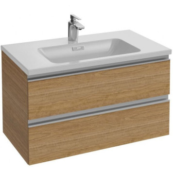 Vox EXAE112-Z-00 Подвесная раковина-столешница с гладкой нижней поверхностью 80 х 46 см, Для установки на мебель EXAE112-Z-00-1