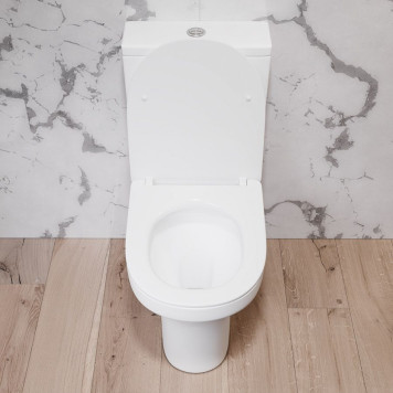 DX35C8600SC Унитаз-компакт безободковый, с сиденьем микролифт-4