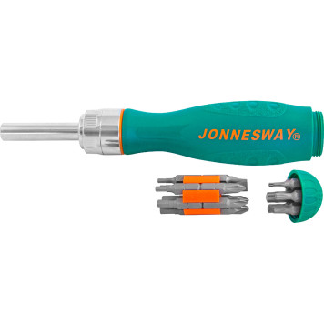Набор отвертка с битами Jonnesway 19 предметов-1