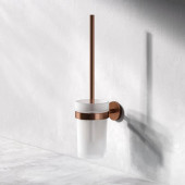 A85A33344 Стойка с туалетной щеткой, розовое золото