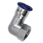 Угольник 90°, 22х3/4, В, нержавеющая сталь