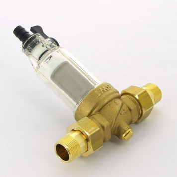 Фильтр промывной BWT Protector mini 3/4 100 мкм для х/в пластик. колба
