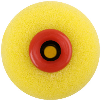 Валик поролоновый желтый с ручкой мини 100 мм + 2 сменных ролика-5