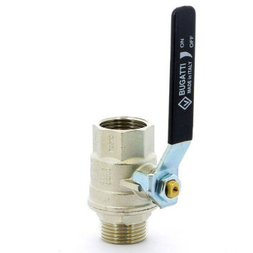 Кран шаровой Oregon Bugatti НВ плоский рычаг 1-2