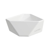 Laufen Home collection Керамическая чаша 105х100х40 мм TRIO TRAY, настольная, цвет: белый. 8.7777.5.000.000.1