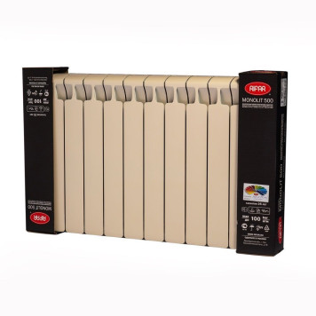 Rifar Monolit 500 12 секций, боковое подключение (айвори)-4