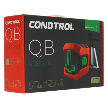 Нивелир лазерный CONDTROL QB Green Set-12