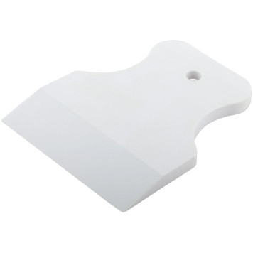 Шпатель резиновый белый 80 мм-1