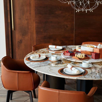 ADJ Корзинка Flora, 15x15xH7 см., цвет: коньяк/бордо-1