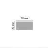 Молдинг DECOMASTER D048-82 ДМ(20*30*2900 мм)