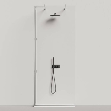 Salini Oasi Поддон 90х90х3cм, с сифоном, S-Stone, цвет: белый матовый-6