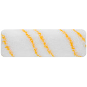 Ролик сменный полиакриловый белый с желтой полосой миди, диам. 30/54 мм; ворс 12 мм, 150 мм