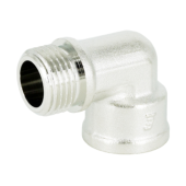 Угольник, ELSEN, TIN латунь, 90°, НВ, 1/2, 1/2, CN