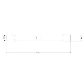 GESSI Шланг для душа 150см., Cromalux, цвет Warm Bronze Br. PVD. 01637#726-1