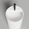 Salini Armonia Round Top 01 Раковина напольная 45х45х90см., слив в стену, с 1 отв., с декор.накладкой, мат-л: S-Sense, цвет: белый глянцевый. 130411TG слив в стену/1 отв под смеситель