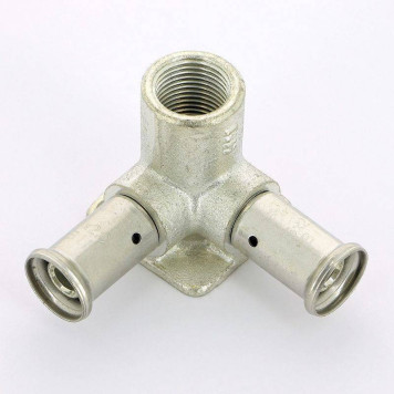 Водорозетка пресс-В проходная HENCO 16x1/2 x16