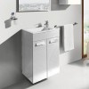 Roca Debba Compact Unik Раковина встраиваемая сверху 60x36см, с 1 отв., цвет: белый. 7.3279.9.H00.Y