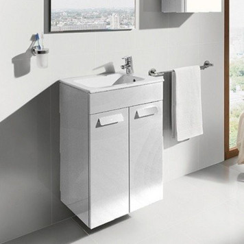Roca Debba Compact Unik Раковина встраиваемая сверху 60x36см, с 1 отв., цвет: белый. 7.3279.9.H00.Y-1