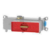 Fima Carlo Frattini Внутренняя часть встраваемого смесителя для душа на 2 выхода. F4560SF